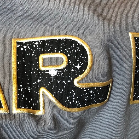 Disney Parks Galaxy’s Edge Star Wars Gray Spirit Jersey Tee T-Shirt - Picture 9 of 13